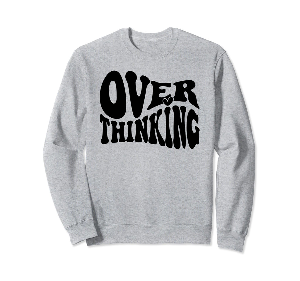 Overthinking Antisocial Over Sweatshirt - Custom Art Print for Adults - T-Shirt, Sweatshirt, Hoodie