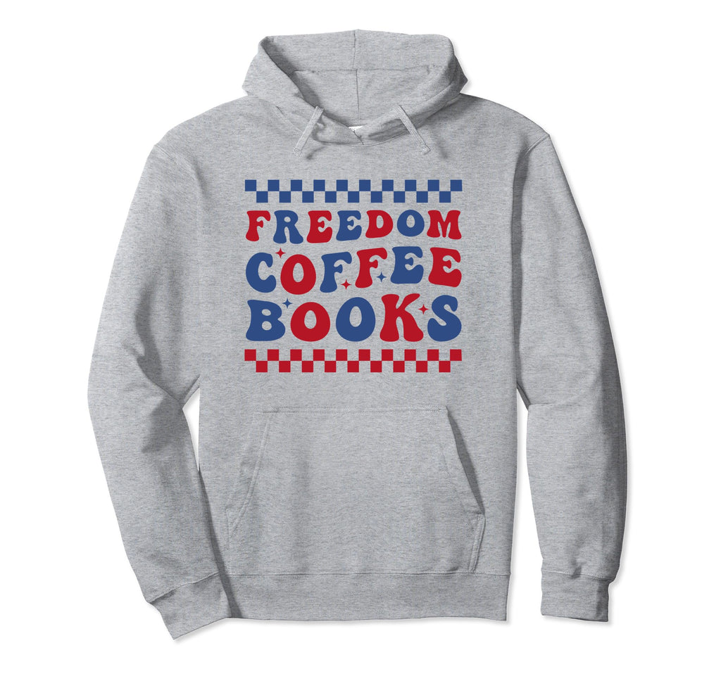 Librarian Book Club 4Th July Freedom Hoodie - Streetwear Style Unisex - T-Shirt, Sweatshirt, Hoodie