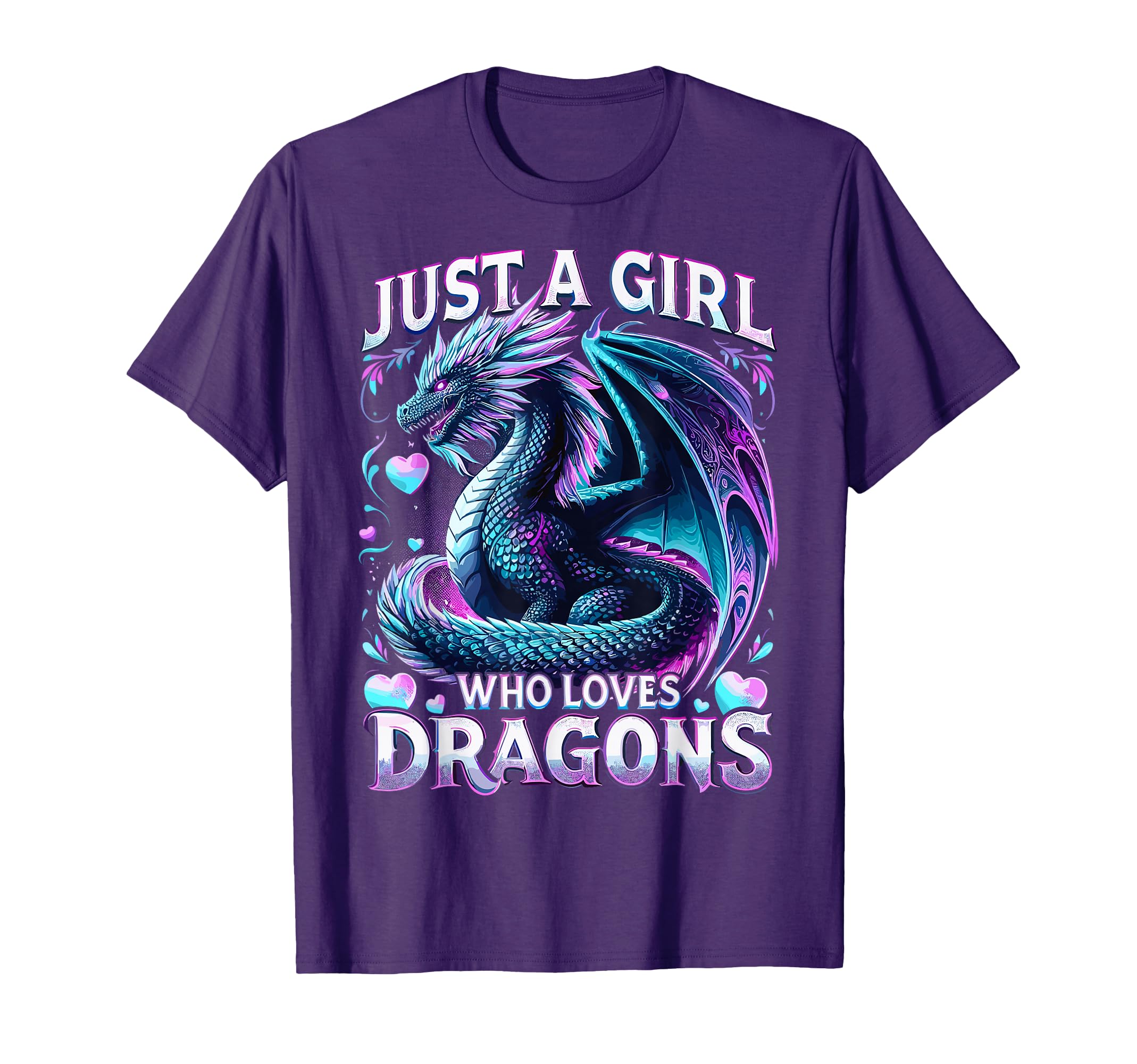 Dragon Just Who Loves Dragons T-Shirt - Unique Graphic for Adults - T-Shirt, Sweatshirt, Hoodie