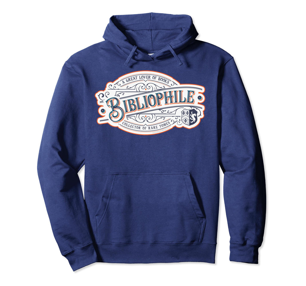 Bibliophile Great Lover Books Collector Hoodie - Minimalist Print Unisex - T-Shirt, Sweatshirt, Hoodie