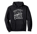 Bookmarks Are Quitters Book Reader Hoodie - Casual Everyday Wear Unisex - T-Shirt, Sweatshirt, Hoodie