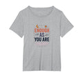 Enough As You Are Inspirational Self T-Shirt - Custom Art Print for Adults - T-Shirt, Sweatshirt, Hoodie