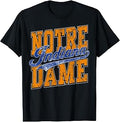 Notre Dame in Vintage Athletic Design Men Women Youth Tee T-Shirt Unisex T-shirt, Sweatshirt, Hoodie, Long Sleeve Tee - T-Shirt, Sweatshirt, Hoodie