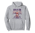 Hold Partner Im Overstimulated Hoodie - Fun Novelty Design Men Women - T-Shirt, Sweatshirt, Hoodie