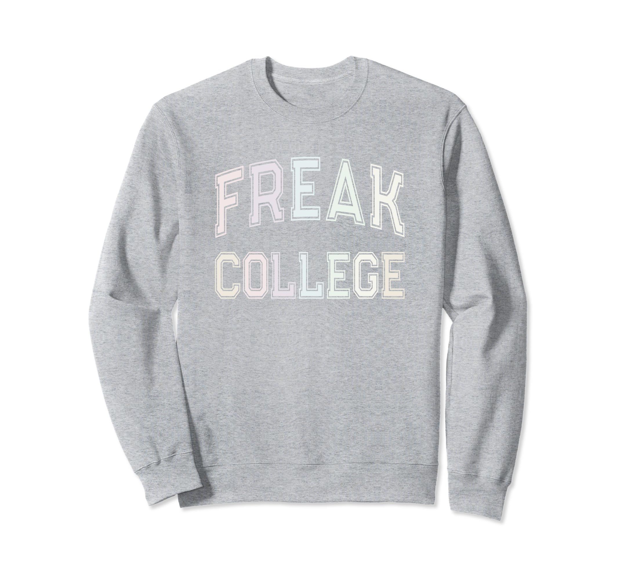 Sarcastic Freak College Introvert Sweatshirt - Minimalist Print Men Women - T-Shirt, Sweatshirt, Hoodie