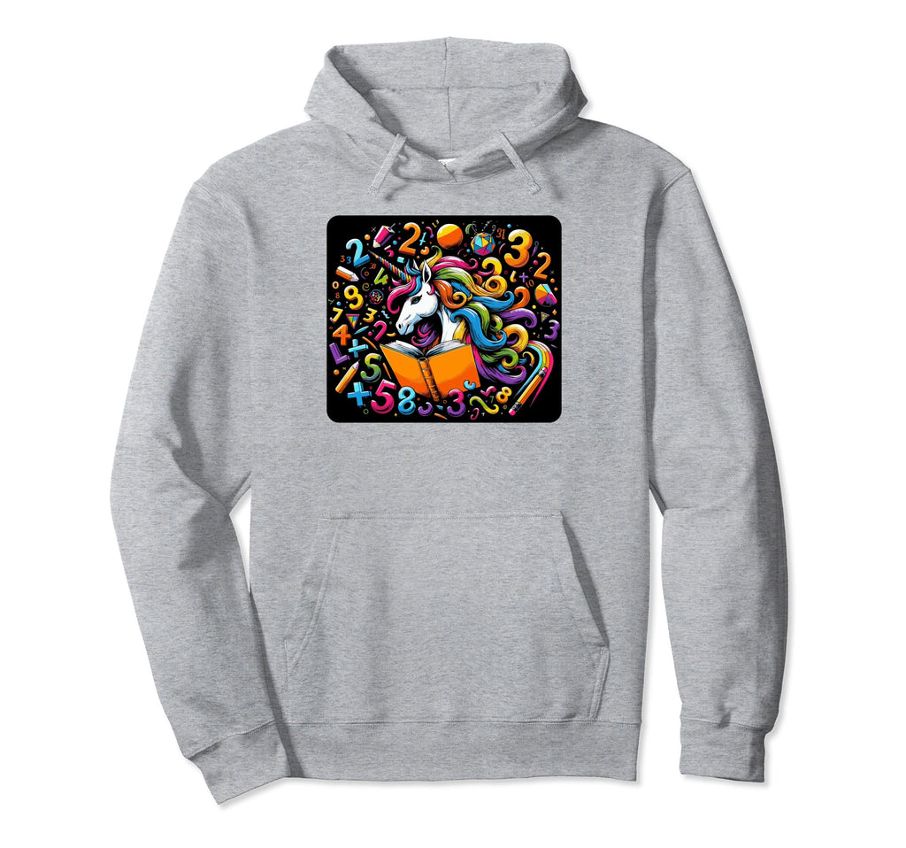 Unicorn Book Reading Books Bookworm Hoodie - Novelty Apparel Men Women - T-Shirt, Sweatshirt, Hoodie