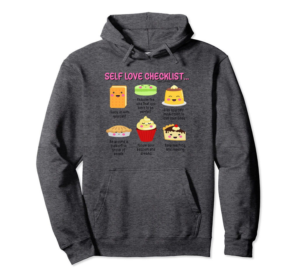 Self Care Habits Karma Yoga Self Love Hoodie - Fun Novelty Design Unisex - T-Shirt, Sweatshirt, Hoodie
