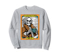 Overstimulated Mom Funny Skeleton Sweatshirt - Minimalist Print for Adults - T-Shirt, Sweatshirt, Hoodie