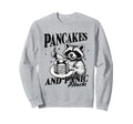 Pancakes And Panic Attacks Self Sweatshirt - Minimalist Print Men Women - T-Shirt, Sweatshirt, Hoodie