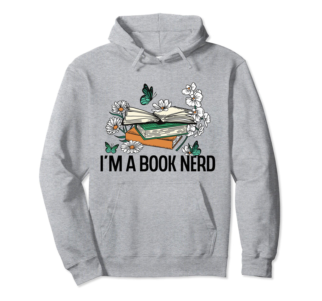Im Retired Reading Is My Job Librarian Hoodie - Trendy Graphic for Adults - T-Shirt, Sweatshirt, Hoodie
