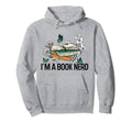 Im Retired Reading Is My Job Librarian Hoodie - Trendy Graphic for Adults - T-Shirt, Sweatshirt, Hoodie