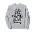 Mountain Funny Camping And Dog Sweatshirt - Casual Everyday Wear Unisex - T-Shirt, Sweatshirt, Hoodie