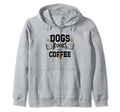 Dogs Books Coffee Funny Ideas Sweatshirt - Fun Novelty Design Unisex - T-Shirt, Sweatshirt, Hoodie