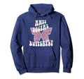 Funny Anti Social Butterfly Club Shy Hoodie - Trendy Graphic Men Women - T-Shirt, Sweatshirt, Hoodie