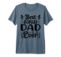 Mens Best Bonus Dad Ever Fathers Day T-Shirt - Trendy Graphic for Adults - T-Shirt, Sweatshirt, Hoodie