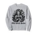 Wild About Books Boho Reading Sweatshirt - Streetwear Style for Adults - T-Shirt, Sweatshirt, Hoodie