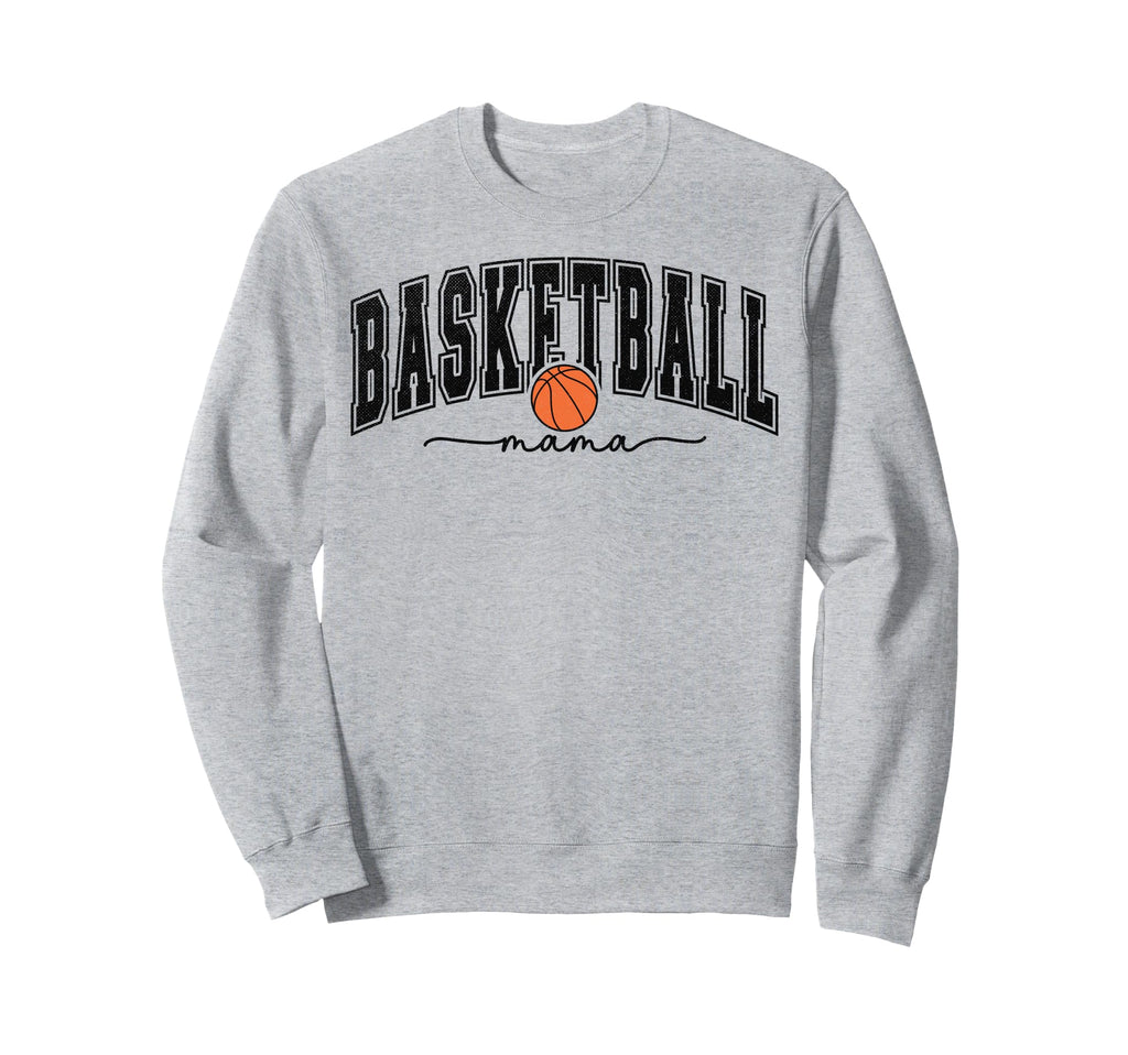 Basketball Mama Sweatshirt - Minimalist Print for Adults - T-Shirt, Sweatshirt, Hoodie