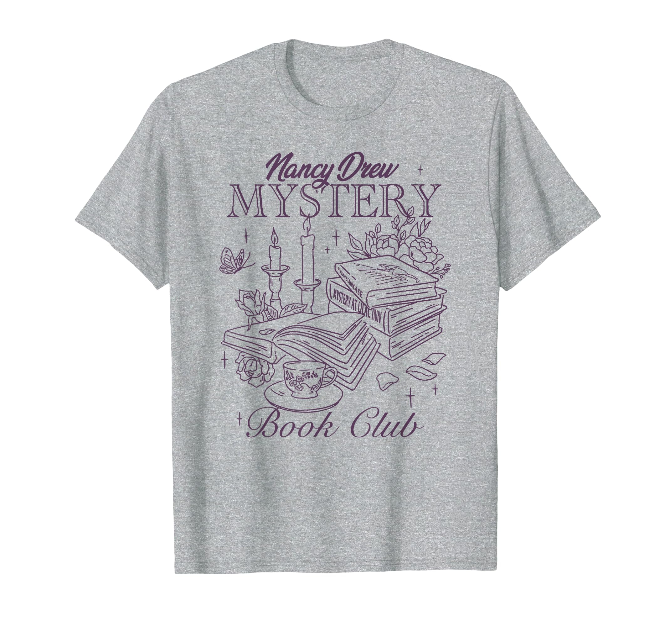 Nancy Drew Mystery Book Club Coquette T-Shirt - Custom Art Print Unisex - T-Shirt, Sweatshirt, Hoodie
