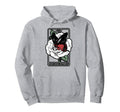 Anti Social Butterfly Gothic Tarot Hoodie - Unique Graphic Unisex - T-Shirt, Sweatshirt, Hoodie