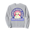 Overthinking Funny Cat Overthinkers Sweatshirt - Custom Art Print Unisex - T-Shirt, Sweatshirt, Hoodie