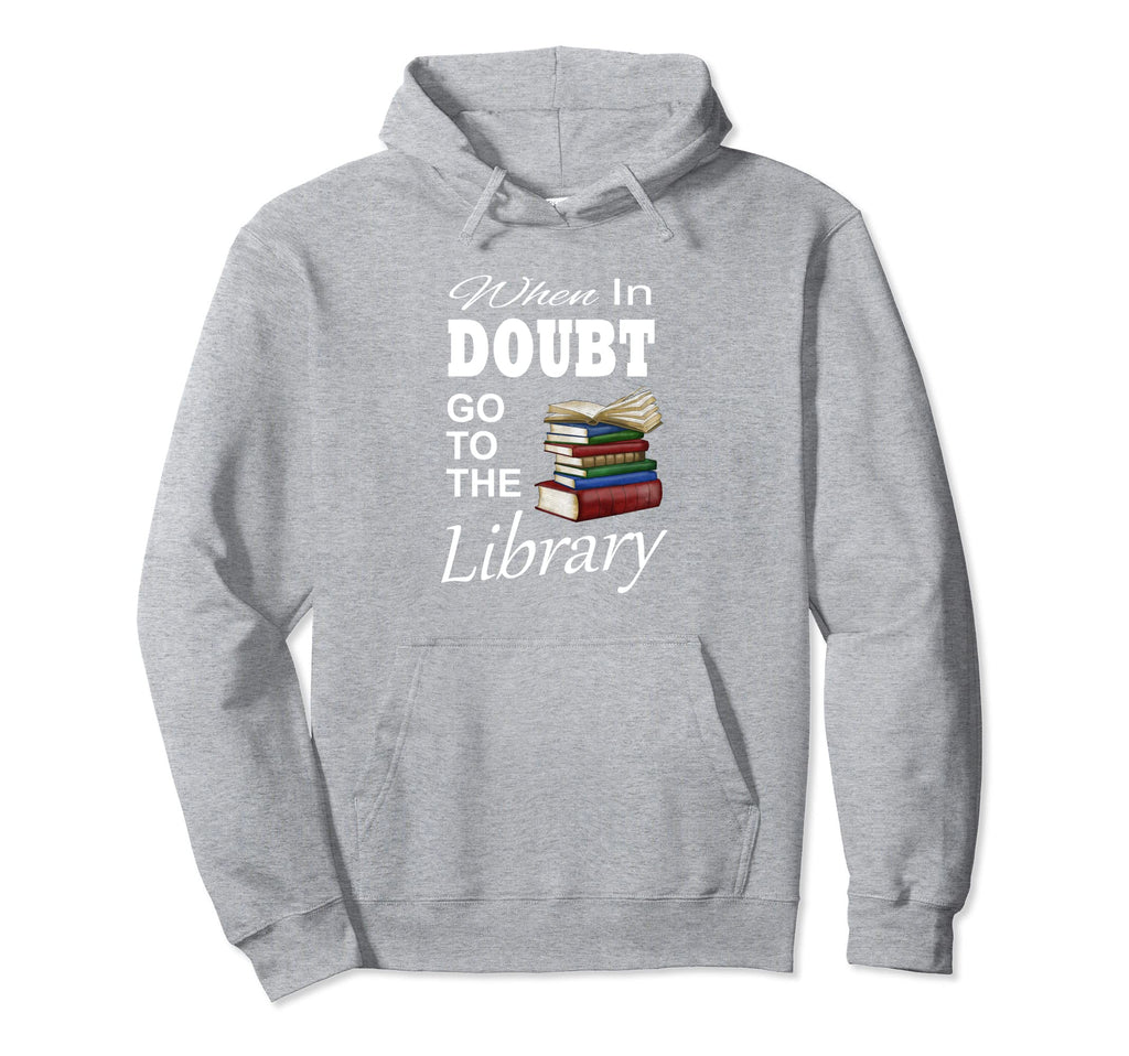 Funny Library Book Reading Book Nerd Hoodie - Minimalist Print for Adults - T-Shirt, Sweatshirt, Hoodie