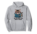 My Cat And I Like Smutty Books Hoodie - Fun Novelty Design for Adults - T-Shirt, Sweatshirt, Hoodie