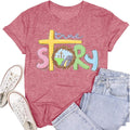 Easter Shirts for Women Christian Easter Tshirts True Story Religious Cross Tee Tops Unisex T-shirt, Sweatshirt, Hoodie, Long Sleeve Tee - T-Shirt, Sweatshirt, Hoodie