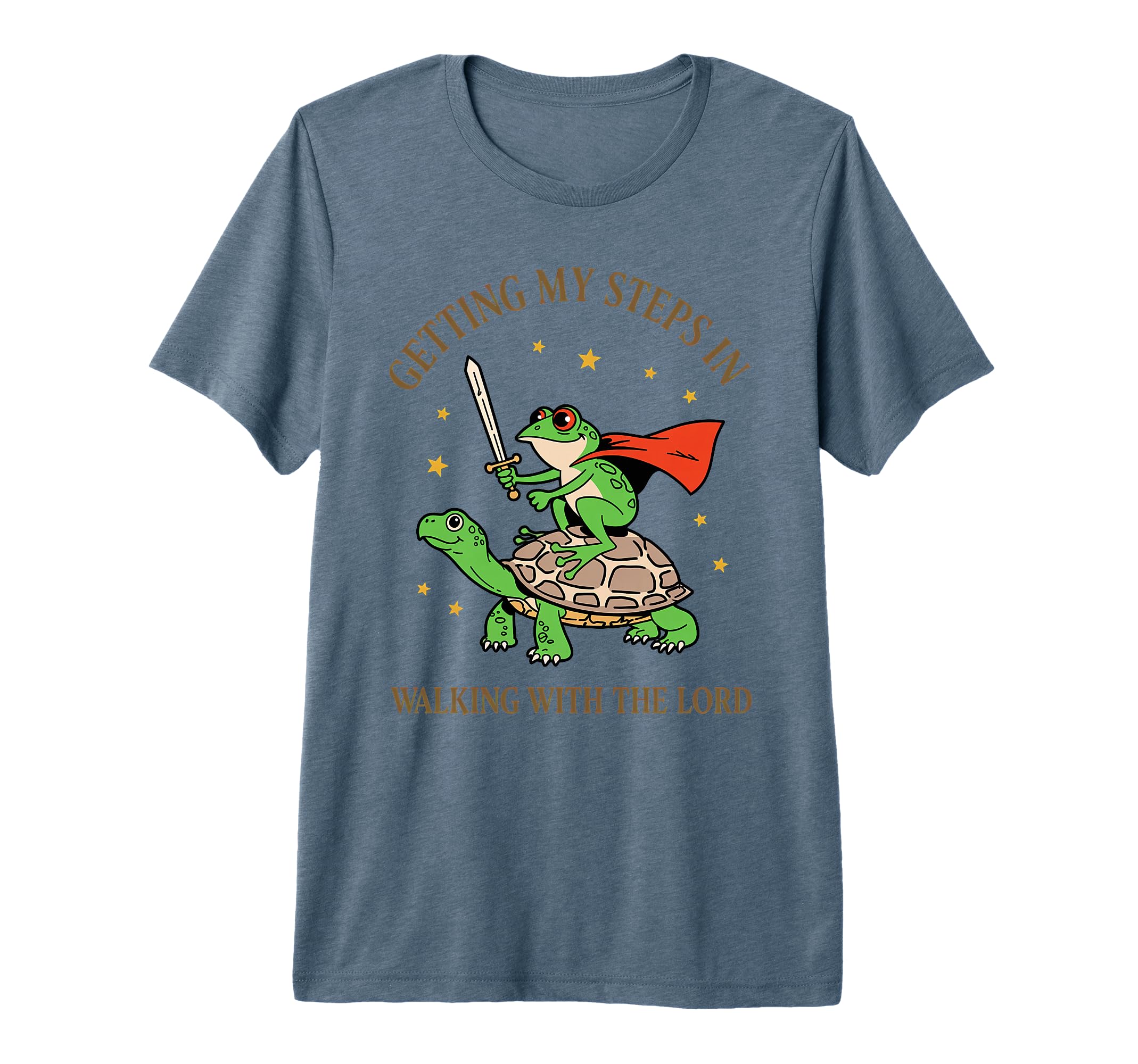 Getting My Steps Walking Lord Frog T-Shirt - Casual Everyday Wear Unisex - T-Shirt, Sweatshirt, Hoodie
