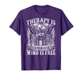Therapy Is Expensive Wind Is Free Funny T-Shirt - Aesthetic Graphic Unisex - T-Shirt, Sweatshirt, Hoodie