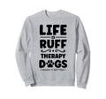 Therapy Dog Team Therapy Dog Mom Sweatshirt - Aesthetic Graphic Men Women - T-Shirt, Sweatshirt, Hoodie