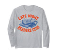 Night Reader Reading Bookworm Bibliophile T-Shirt - Trendy Graphic Unisex - T-Shirt, Sweatshirt, Hoodie