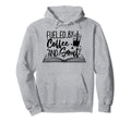 Fueled Coffee And Smut Funny Book Hoodie - Custom Art Print for Adults - T-Shirt, Sweatshirt, Hoodie