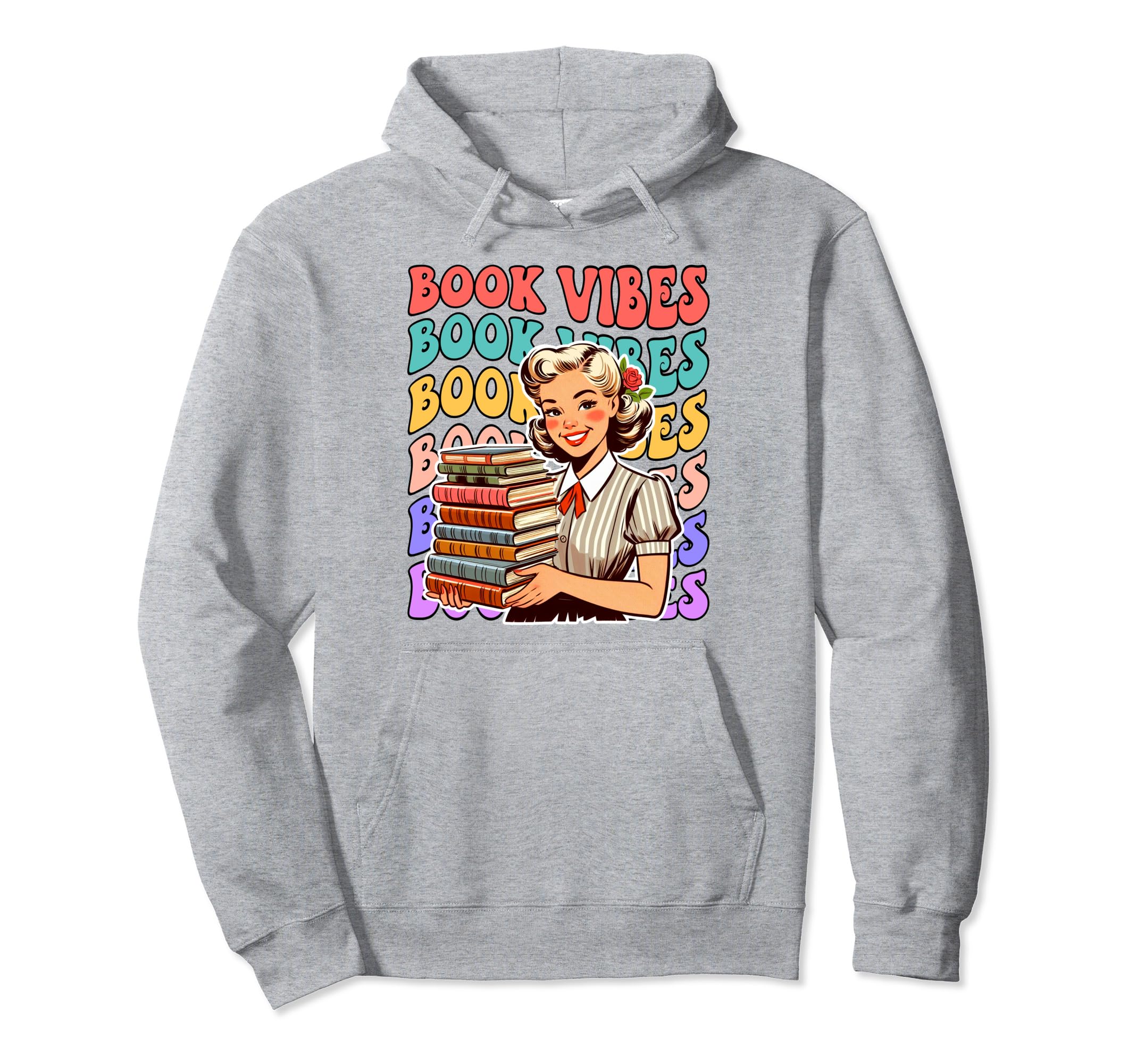 Book Lover Reading Squad Bookish Hoodie - Fun Novelty Design for Adults - T-Shirt, Sweatshirt, Hoodie