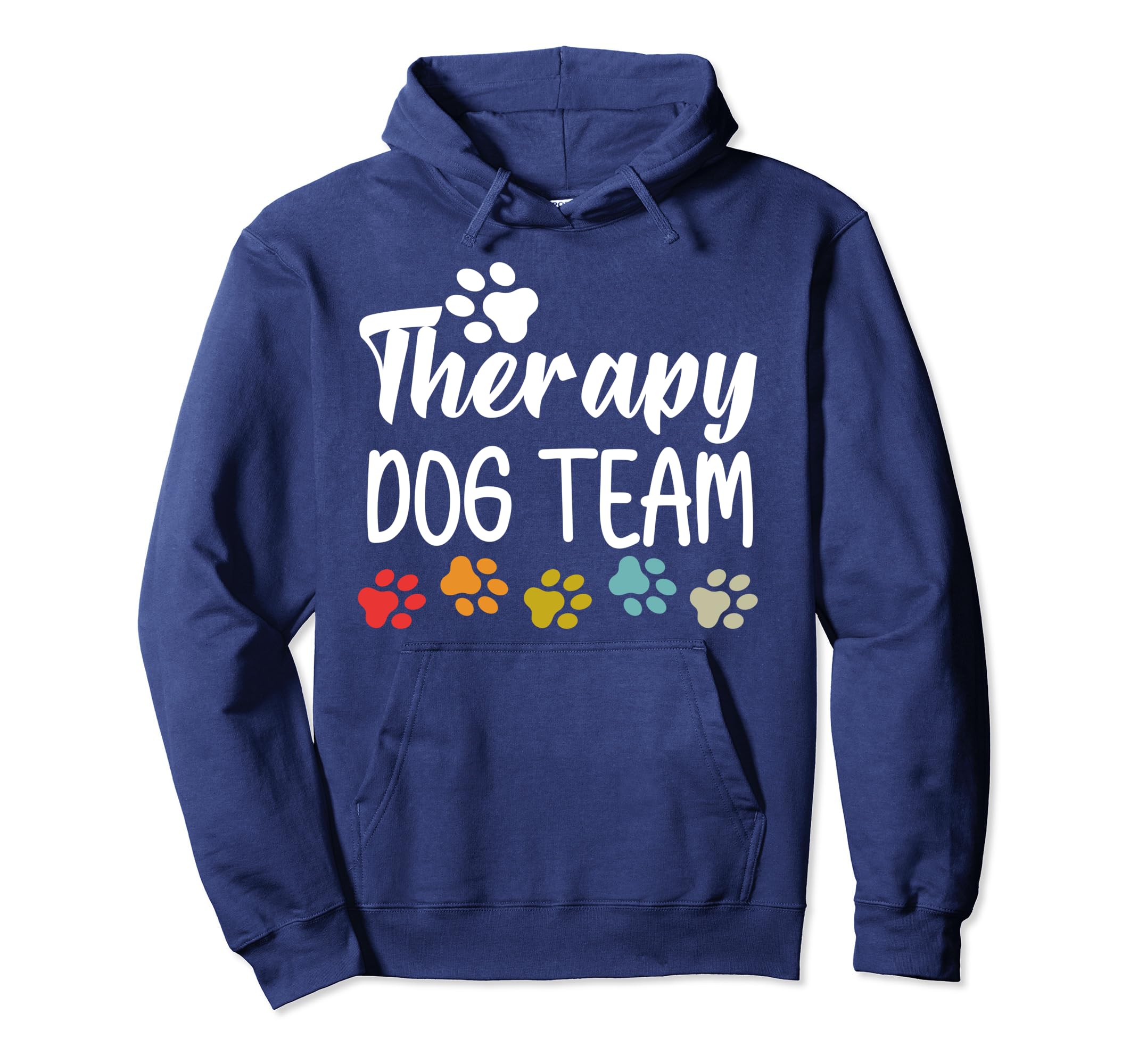 Therapy Dog Team Group Pet Lovers Hoodie - Aesthetic Graphic Men Women - T-Shirt, Sweatshirt, Hoodie