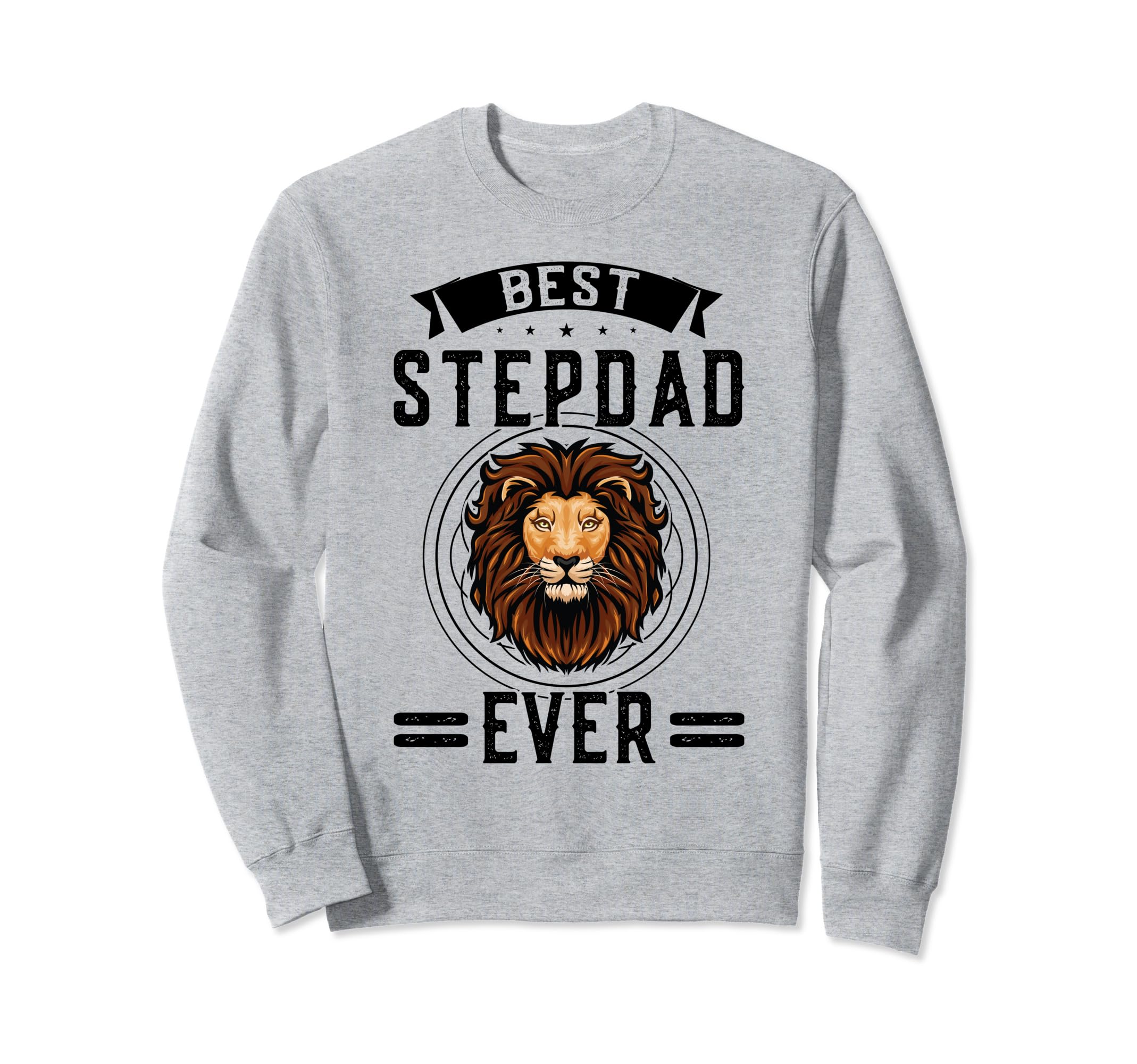 Best Stepdad Ever Step Father Sweatshirt - Minimalist Print Men Women - T-Shirt, Sweatshirt, Hoodie