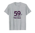 59 And Living Plot Twist Birthday T-Shirt - Fun Novelty Design for Adults - T-Shirt, Sweatshirt, Hoodie