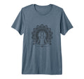 Mandala Yoga Meditation Pose Mindfulness T-Shirt - Graphic Print Unisex - T-Shirt, Sweatshirt, Hoodie