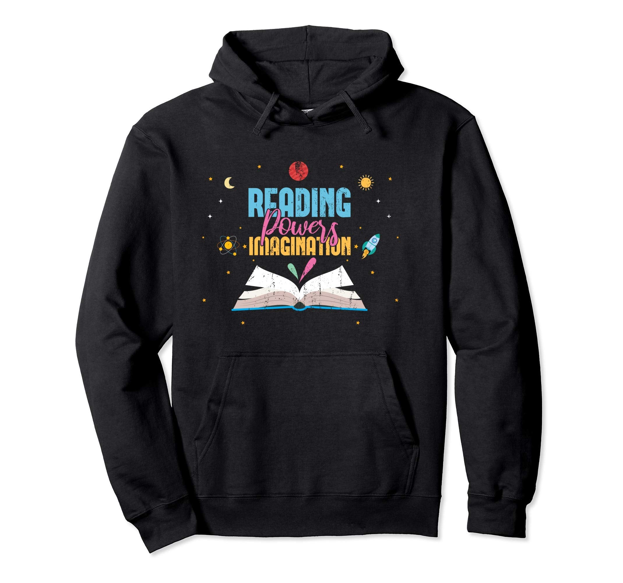 Book Nerd Librarian Bookworm Gift Book Hoodie - Unique Graphic Unisex - T-Shirt, Sweatshirt, Hoodie