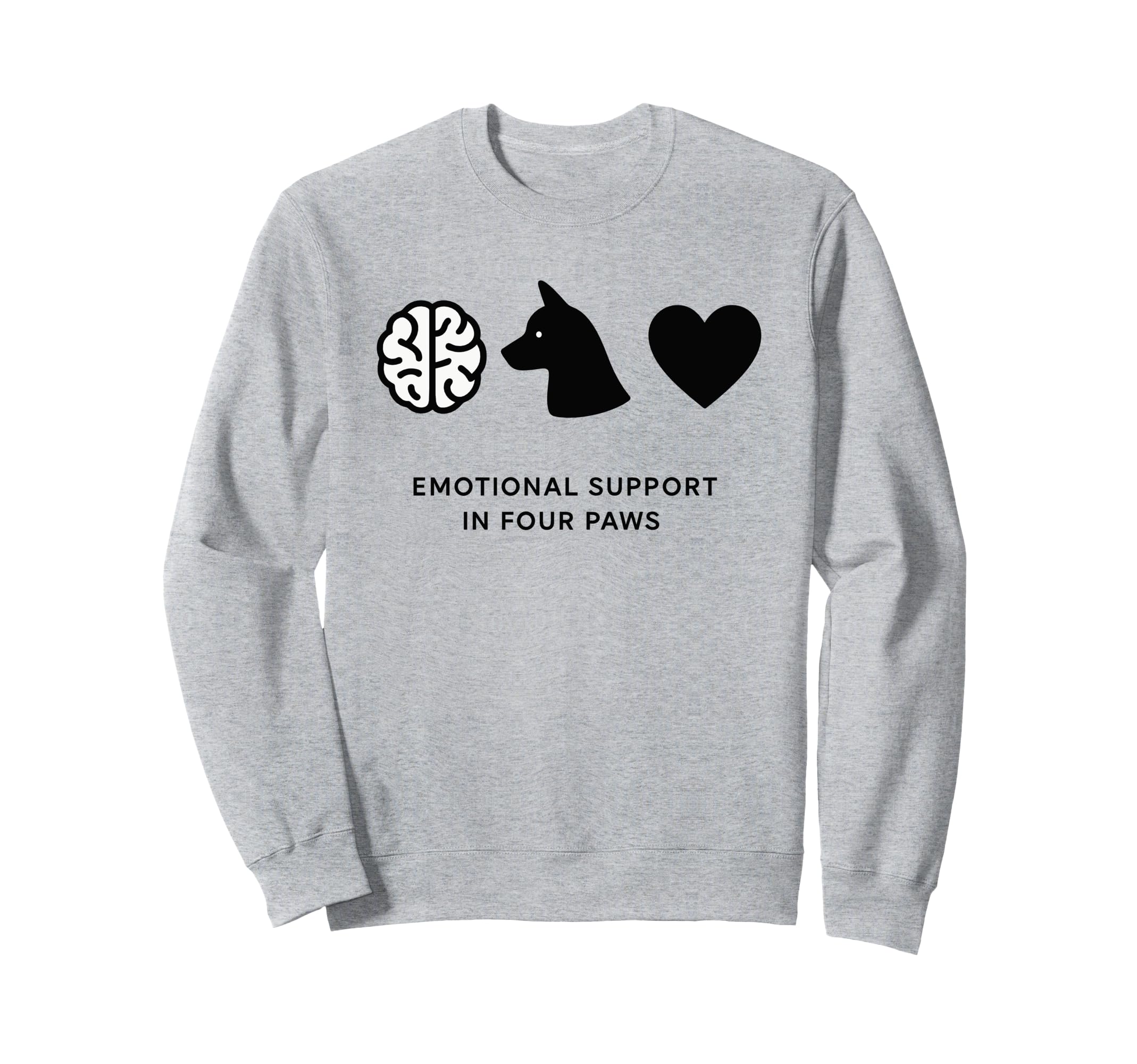 Therapy Dog Mom Emotional Support Sweatshirt - Custom Art Print for Adults - T-Shirt, Sweatshirt, Hoodie