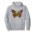 Anti Social Butterfly Beautiful Hoodie - Trendy Graphic for Adults - T-Shirt, Sweatshirt, Hoodie