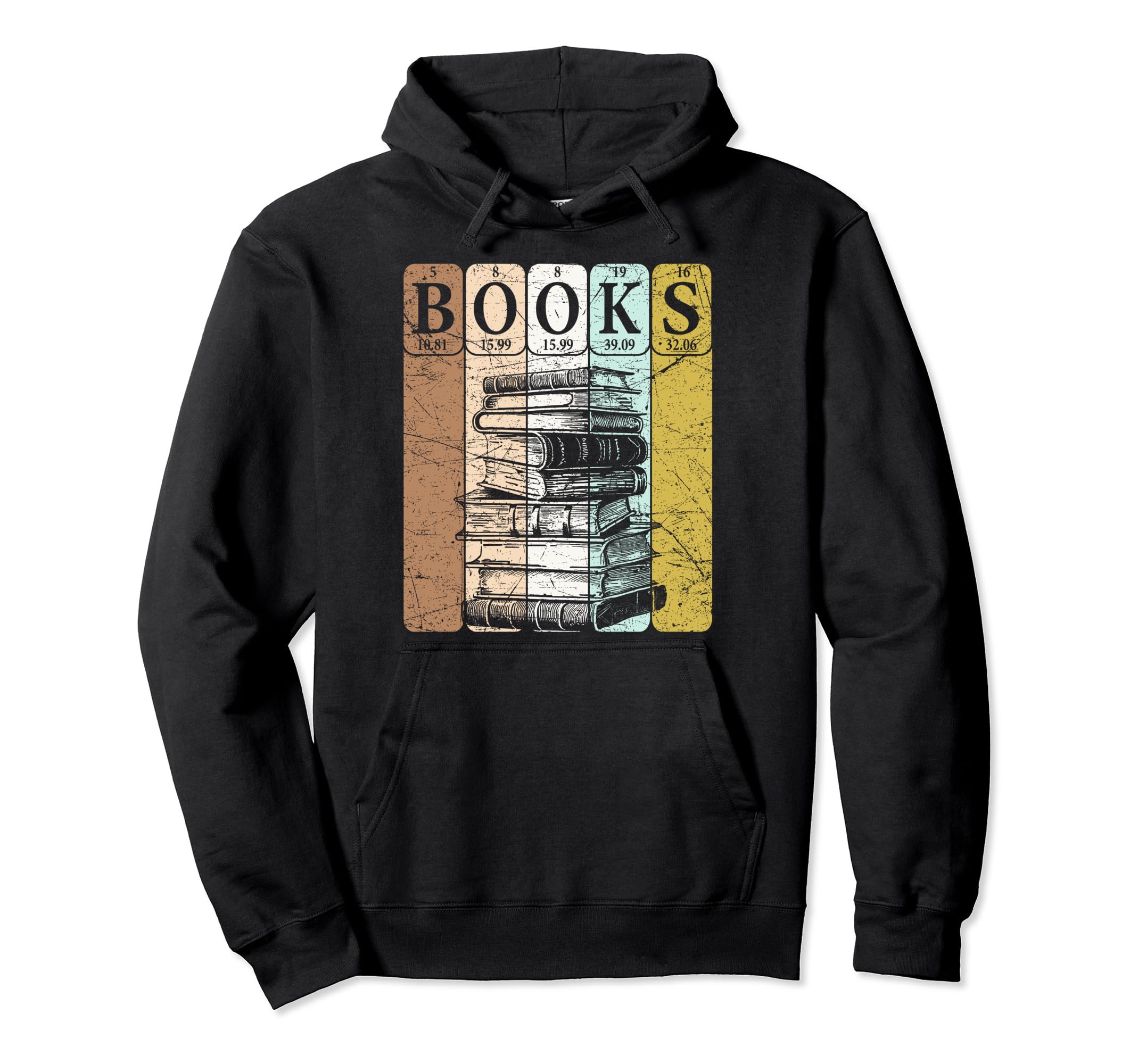 Book Reader Periodic Table Elements Nerd Hoodie - Unique Graphic Unisex - T-Shirt, Sweatshirt, Hoodie