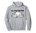 All Together Now Summer Reading Squad Hoodie - Aesthetic Graphic Unisex - T-Shirt, Sweatshirt, Hoodie