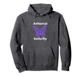 Antisocial Butterfly Hoodie - Aesthetic Graphic Men Women - T-Shirt, Sweatshirt, Hoodie