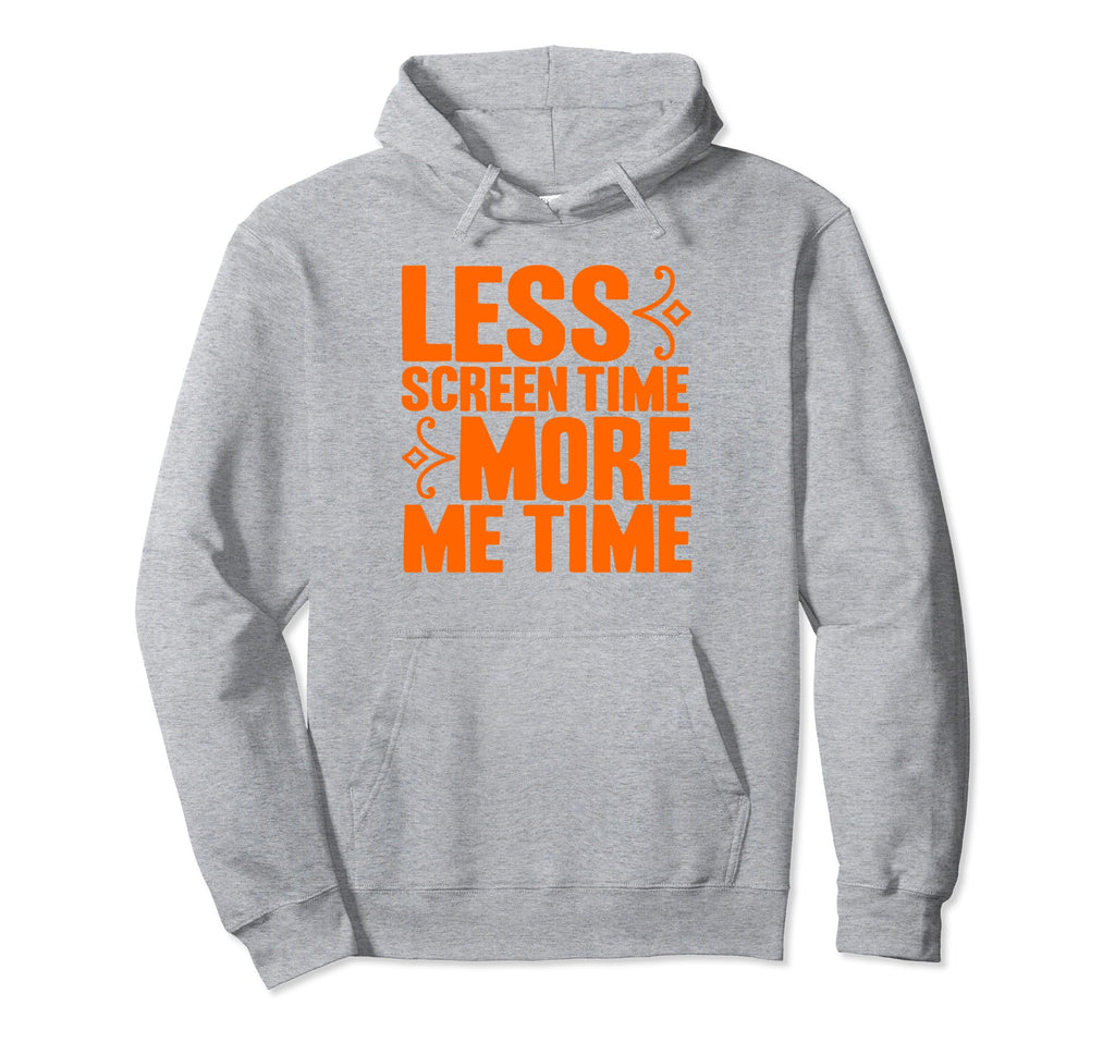 Antisocial Less Screen Time More Me Time Hoodie - Aesthetic Graphic Unisex - T-Shirt, Sweatshirt, Hoodie