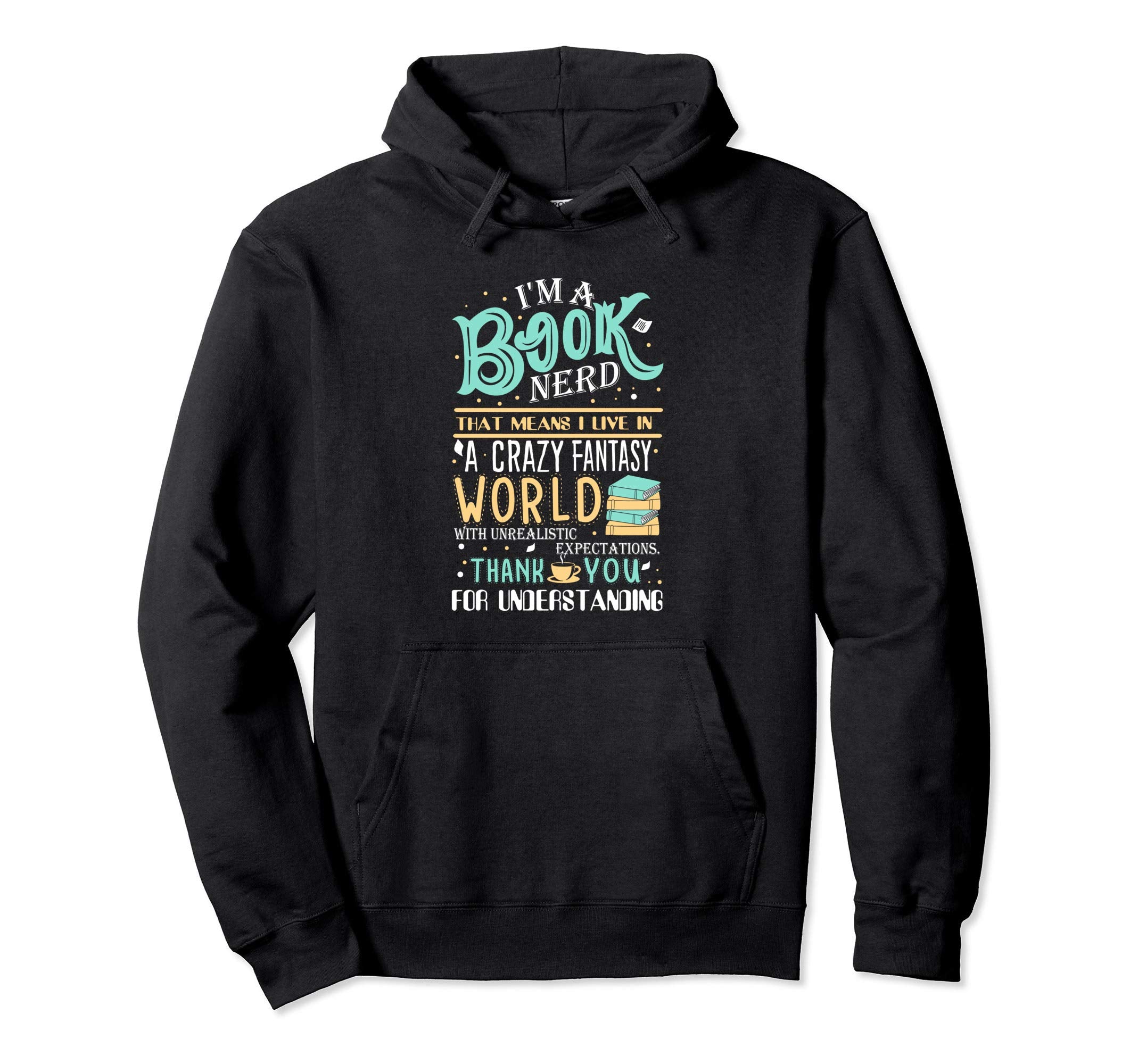 Im Book Nerd Hoodie - Aesthetic Graphic Unisex - T-Shirt, Sweatshirt, Hoodie