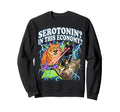 Funny Cat Meme Serotonin This Sweatshirt - Minimalist Print Men Women - T-Shirt, Sweatshirt, Hoodie