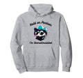 Hold Partner Im Overstimulated Funny Hoodie - Novelty Apparel Men Women - T-Shirt, Sweatshirt, Hoodie