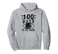 100 Days Books Book Reading Bookworm Hoodie - Aesthetic Graphic for Adults - T-Shirt, Sweatshirt, Hoodie