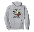 Funny Library Book Reading Book Nerd Hoodie - Minimalist Print Unisex - T-Shirt, Sweatshirt, Hoodie