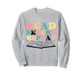 Librarian Read Return Repeat Library Sweatshirt - Minimalist Print Unisex - T-Shirt, Sweatshirt, Hoodie